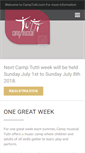Mobile Screenshot of camptutti.com